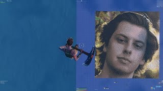Cizzorz Pixel Art in Fortnite Creative Mode (Time-Lapse)