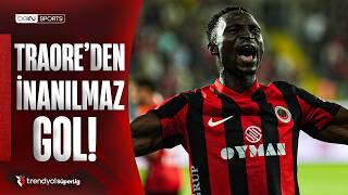 Adama Traore'den Uzak Köşeye Harika gol! | Gençlerbirliği - Erzurumspor | Trendyol Süper Lig