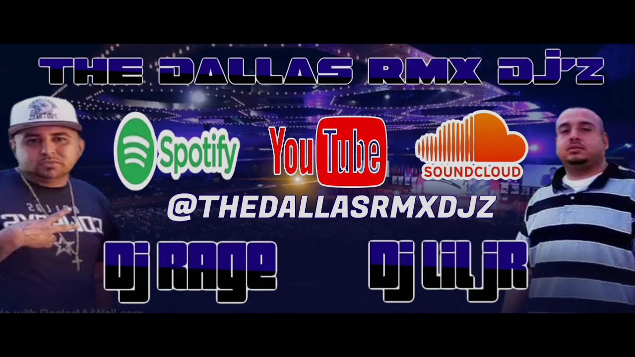 Ponte a Bailar Mix [THE DALLAS RMX DJ'Z]- Dj Rage(Mixtape Vol.1) - YouTube