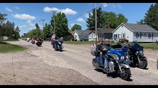 Veterans Tribute Ride, East Kingsford, Michigan #motorcycles | Jason Asselin