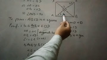 Ex 8.1,Q5,If the diagonals of a quad. are equal,bisect each other at right angle,then it is a square