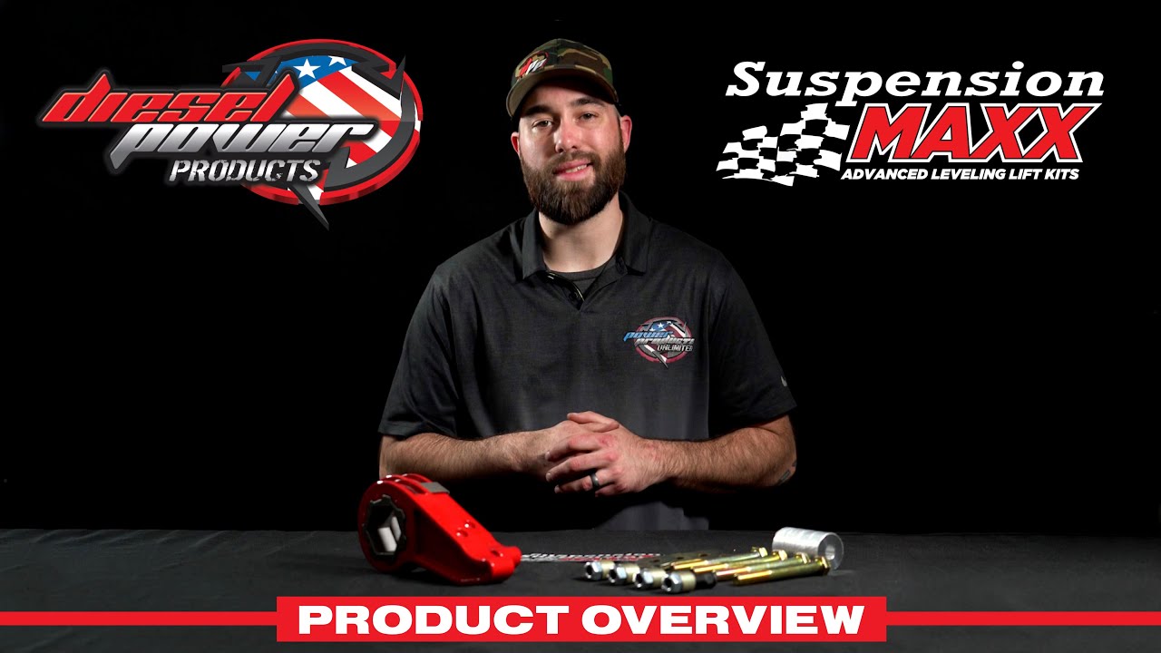 Product Overview: Suspension Maxx Duramax Adjustable Leveling Kit - YouTube