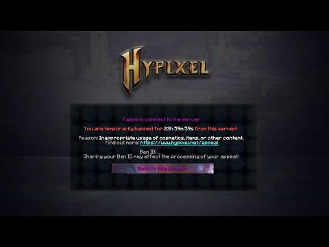 When an OG accounts gets banned on Hypixel....