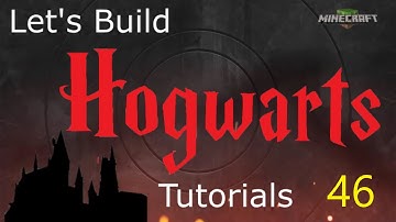 Lets Build Hogwarts in Minecraft Tutorials Part 46. The Quad Part 4