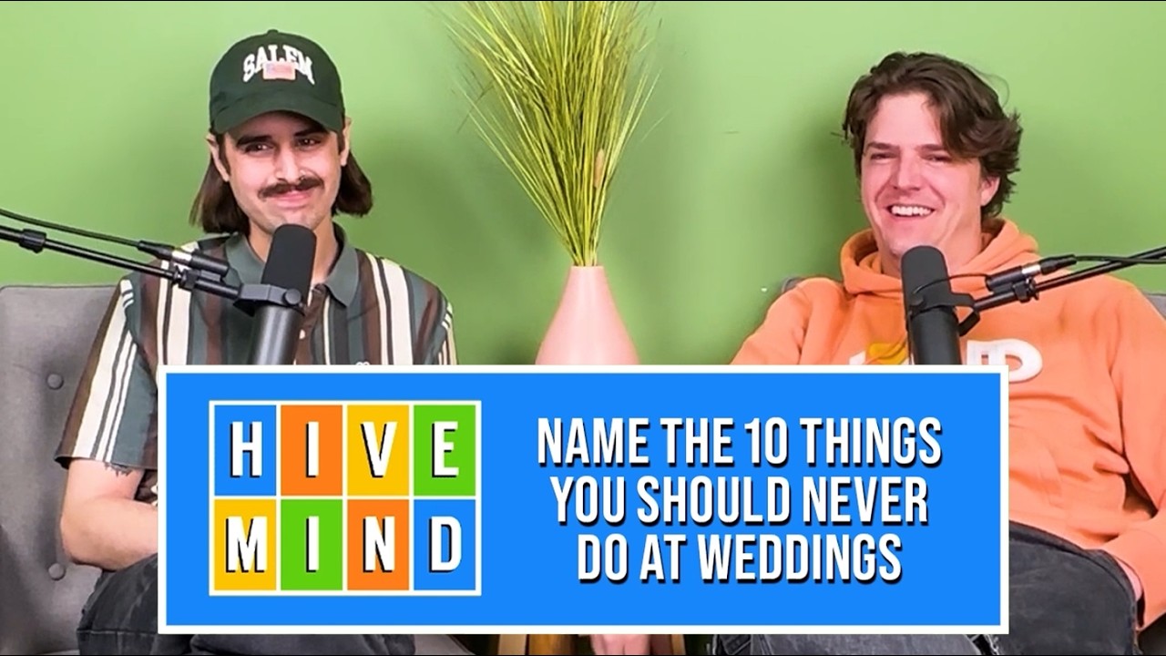 Guessing The 10 Things You Should Never Do At Weddings - YouTube