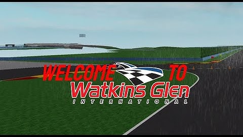 Welcome To Watkins Glen | Trimmed