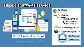 Billing Software  Company in Chennai | Billing Software Development Company  | ABM IT SUPPORT