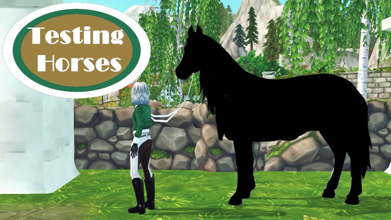 SSO RP | Trying Rescue horses | My new Eventer - YouTube