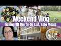 TICKING THINGS OFF MY TO DO LIST | MORE KETO MEAL IDEAS | NEW BEDDING | PANTRY ORGANISATION