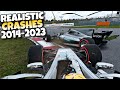F1 realistic crashes 2014  2023 13