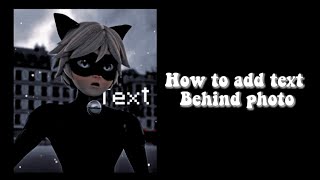 || How to add text behind photo in CapCut || eureline || screenshot 4
