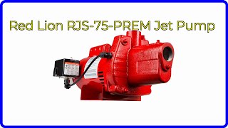 REVIEW (2026): Red Lion RJS-75-PREM Jet Pump. First Look.