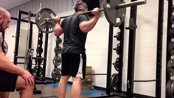 Cube Method squats - 135lbs for 50 reps