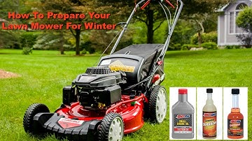 How To Prepare Your Lawn Mower For Winter Storage