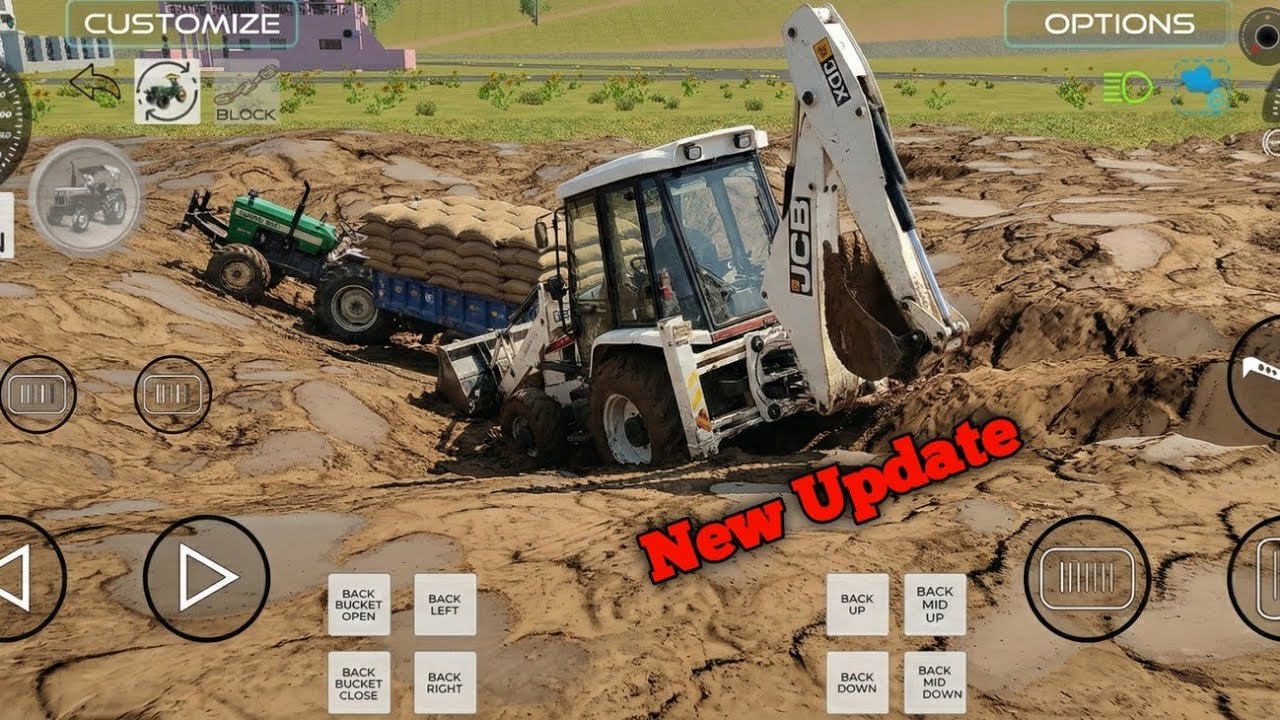 Drive JCB And Trector// Loding Game play 3D video//Android Game play 2026