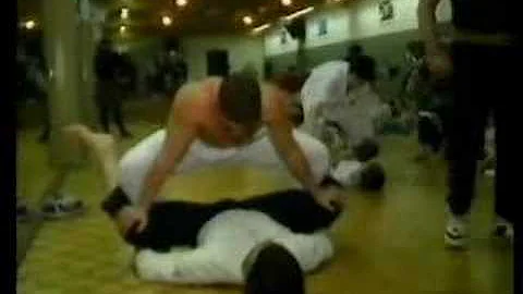 JC Van Damme  Training and Mr Claude Goetz interview