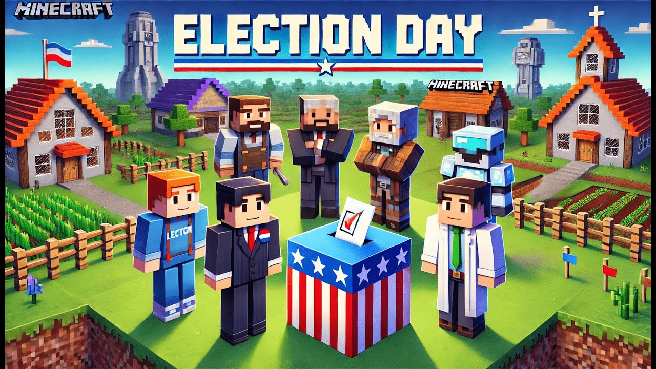 Election Build Minecraft ELECTION DAY IN VANGUARD SMP || MINECRAFT || - YouTube