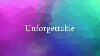 Unforgettable  Sia - Dance