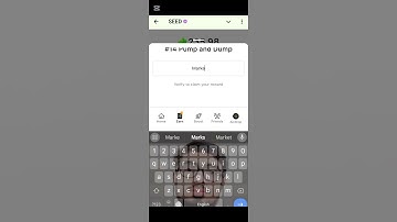 PUMP AND DUMP Seed code | Seed video code | See verify task | #seed #seeds #shorts