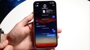 How To Add Custom Background On iMessage!