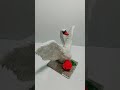 Белый лебедь. Поделка. Это Craft Clay, ребята! Полимерная глина.