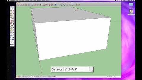 Sketchup #6: The Push Pull Tool