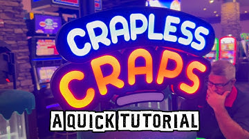 A QUICK TUTORIAL on how we play BUBBLE CRAPS!