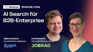 Wie B2B-Marken in KI-Antworten landen: Praxis-Insights von JobRad &amp; Radyant