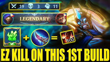 ALDOUS JUNGLE EMBLEM + FIRST BUILD HEPTASEAS IS THE NEW META BUILD! ALDOUS BEST BUILD 2022 - MLBB