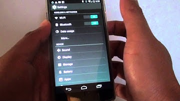 Google Nexus 5: How to Enable / Disable Airplane Mode