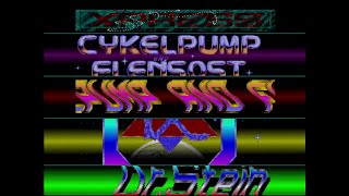 20 Years Atari STE Megademo by Paradox, hidden screen 1 "Cykelpump and Flensost" (Real Hardware)