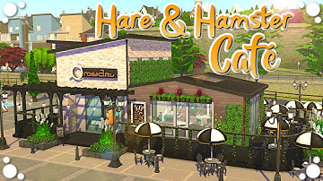 ☕️ HARE & HAMSTER CAFÉ || Rebuild Windenburg || The Sims 4 Speed Build (No CC)