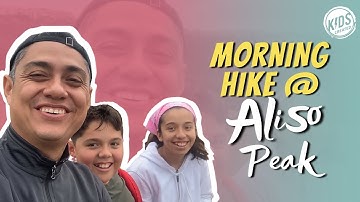 Morning Hike at Aliso Peak in Laguna Niguel California
