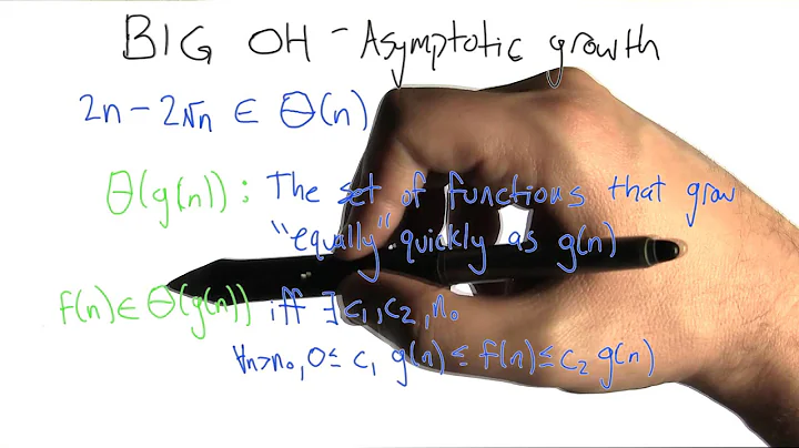 Big-Theta - Intro to Algorithms