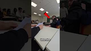 This teacher got fed up with his students 😯 #shorts #college #school #funny