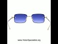 Gucci GG1703O 001 Rimless Sunglasses Gunmetal Custom Brown Gradient Facet Lenses  Gold Navy Blue Gra