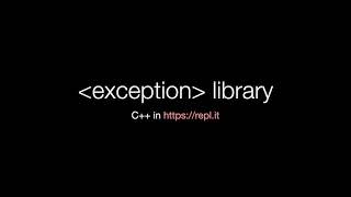 C++ | Handling Exceptions with `try`, `throw`, `catch` Expressions