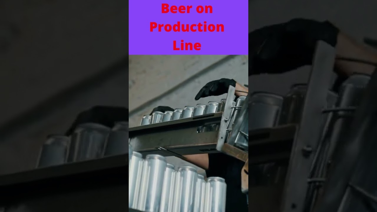 Beer on Production Line 