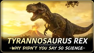 Tyrannosaurus Rex, the apex predator of the Cretaceous period, its real roar is chilling.