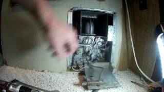 Atwood heater removal, clean and repair Part 1