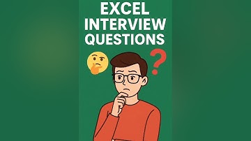 Excel Interview Questions ❓🤔 #tusharrawani