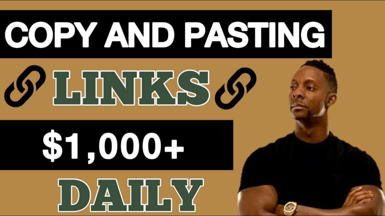Earn $1000 A DAY Online For FREE Copy & Pasting Links! (make money online) How To Make Money Online