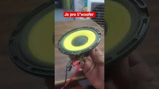 5"woofer sound check ✅|| #woofer #dj #techreview #speaker #pasystem #sound #shortsfeed #techreview