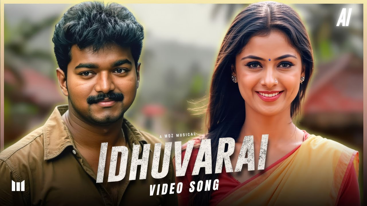 Vintage Thalapathy & Simran - Idhuvarai | AI Generated Romantic Video Song | MOZ | Akilan