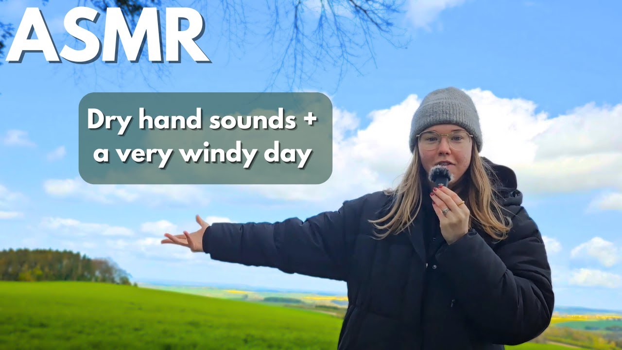 ASMR | Outside in the windy countryside - YouTube