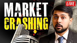 Market Crash: Reason You Don’t Know⚠️| Stock Market | NIFTY Crash | SENSEX | Harsh Goela Live
