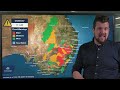 Severe Weather Update: Flooding continues in NSW, heavy rain for Vic and Tas - 10 October 2022
