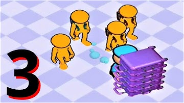 👮 Airport Rush 3D 🧳 GAMEPLAY Part 3 HUGE Upgrades (Android, iOS)