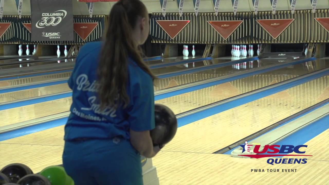 Brittany Smith needs strike to roll first 300 of 2015 USBC Queens YouTube