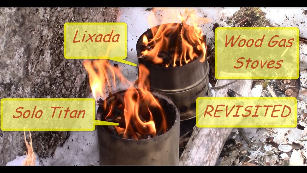 Solo Titan / Lixada Wood Gas Stoves REVISITED